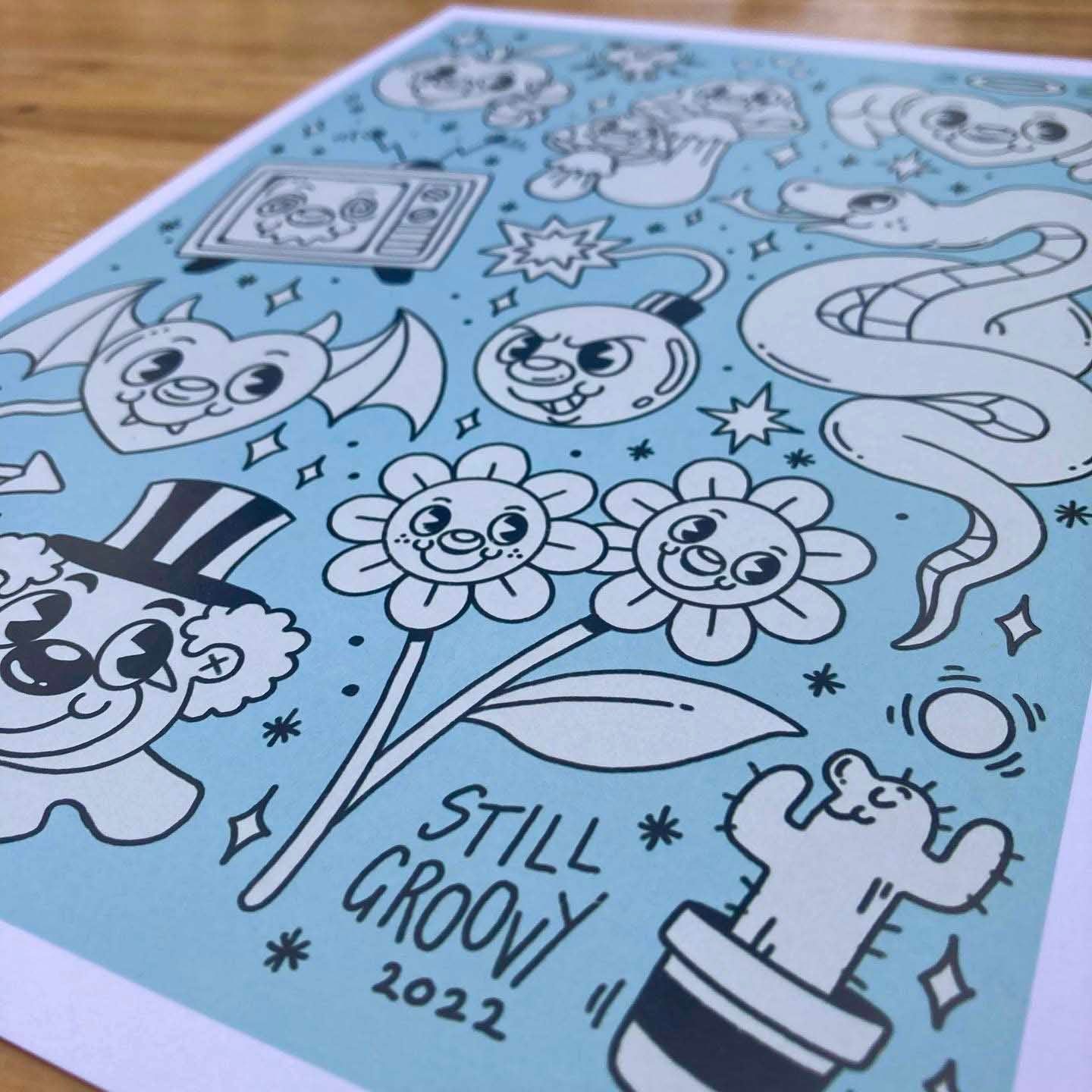 A4 Flash Sheet Print