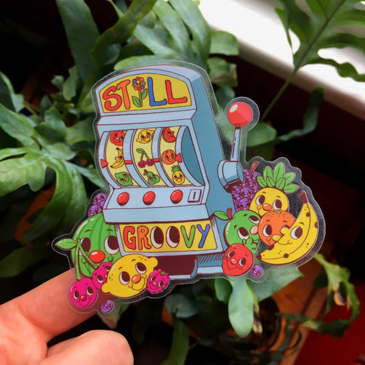 Fruit Machine Sticker (Transparent)