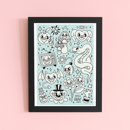 A4 Flash Sheet Print